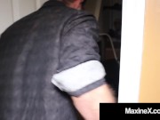 Busty Asian Milf Maxine X Catches Thief, Ties Him Up & Fucks Him Dry! 2/16