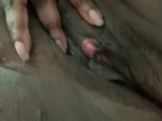 Playing with my juicy pussy