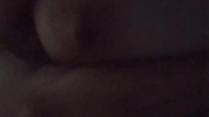 Playing with my nipple