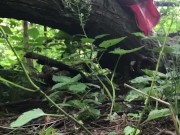 ARAB GIRL PUBLIC PISSING IN FOREST 