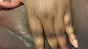 Rubbing my pussy to orgasm
