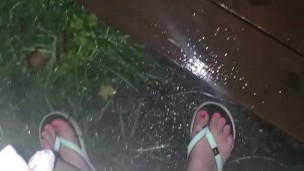 Late Night Piss On Neighbors Front Porch