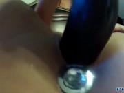 Stretching My Pussy Out With Shane Diesel's Dildo 16/16