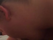 First Blowjob Closeup 9/16