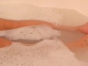 Teaser Tub Tuesday! bathtub Foot fun. splish splash 6/16