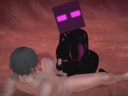 (3D Porn) Weird things to fuck #2 - Minecraft Ender