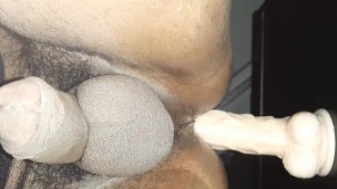Fucking my dildo
