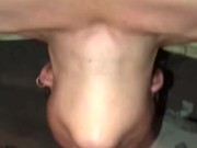 Throat fucked like a pussy. Ball & Ass licking. Cum on throat & Cum kissing 10/16