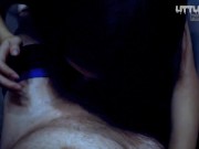 Длинноволосая сучка из телика отведала хуйца 4/16