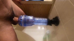 Fucking Fleshlite Turbo In Shower 8
