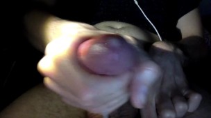 Big throbbing Cock shooting warm cum at you