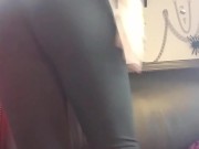 Teasing Booty Yoga Pants Sexting Compilation