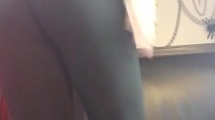 Teasing Booty Yoga Pants Sexting Compilation