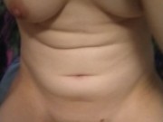 Tiny young pawg rides my cock