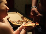 Delivery person gets a special tip 14/16