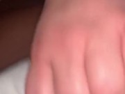 Sucking his dick and riding him