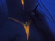 Hot Babe gets an amazing UV Color Paint on Nude Body | Happy Halloween | 13/16