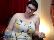 Spontaneous Hiccups No Bra