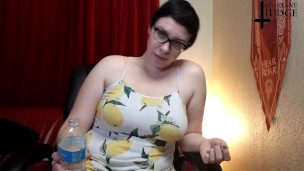 Spontaneous Hiccups No Bra