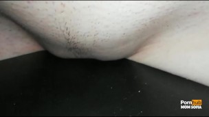 MASTURBATE OF THE TABLE EDGE - MOM SOFIA