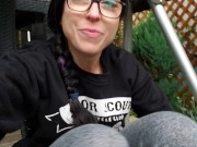 A Morning Pee On My Deck In The Rain 12/16