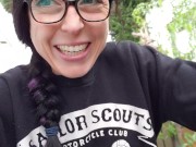 A Morning Pee On My Deck In The Rain 3/16