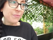 A Morning Pee On My Deck In The Rain 4/16