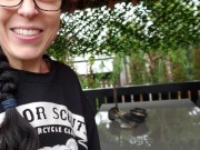 A Morning Pee On My Deck In The Rain 5/16