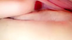 She makes herself cum!