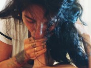 Стюардесса после полёта отсосала и слизала всю сперму 10/16