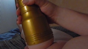 Fleshlight masturbation