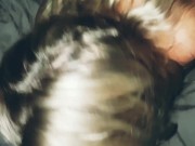 HOT AMATEUR SLUT CUMS HARD WITH CUM ALL OVER HER TANNED ASS