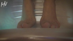 ♥ Footjob And Handjob Underwater Perfect Big Tits Underwater POV ♥