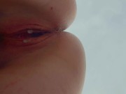 Quick Risky Public Creampie | Big Tits Teen Hairy Ginger Pussy Dripping Cum 16/16