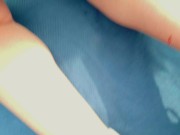 Quick Risky Public Creampie | Big Tits Teen Hairy Ginger Pussy Dripping Cum 6/16