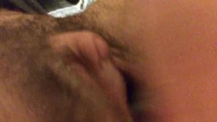 Trans man creaming after masturbating