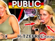 NO INHIBITIONS! Sandy FUCKED hard under old train tracks! HITZEFREI.dating