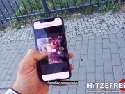 NO INHIBITIONS! Sandy FUCKED hard under old train tracks! HITZEFREI.dating 3/16