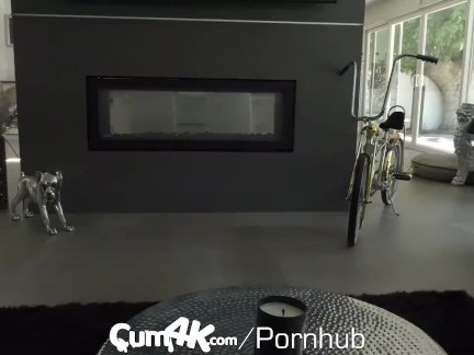 CUM4K Pre Halloween Party Fuck With Multiple Leaking Creampies
