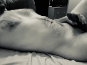 Moaning and spraying a massive load of cum all over myself