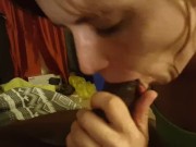Neighbor Almost Walked Out With Cum On Her Chin 14/16