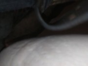 Fucked my girl ass in her Red panties sorry for camera fail  15/16