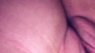 White girl solo masturbation