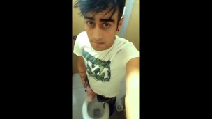 College toilet jerking is like EDGING cause someone is still coming