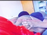 Big Wide ebony milf booty (onlyfans. Com/mzboutit )