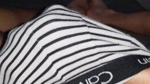 Cum through underwear