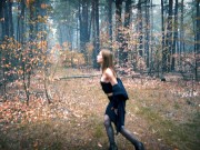 Fortuneteller teen in the forest turns into a succubus horny for devil cum 2/16