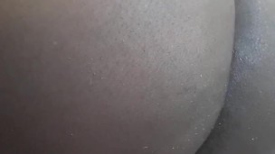 Playing with hairspray bottle 