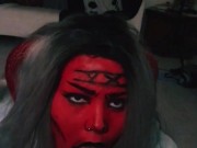 The Devil Gives a Lubed Up Handjob 13/16