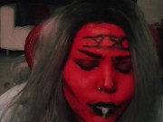 The Devil Gives a Lubed Up Handjob 15/16